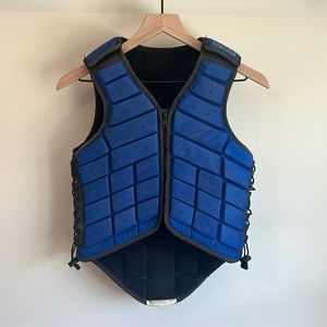 Horse back riding protective vest